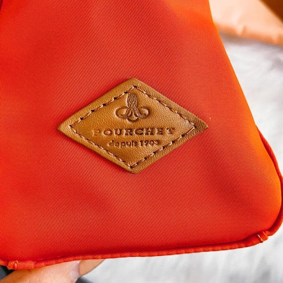Orange and Tan Crossbody Bag - Picture 7 of 9